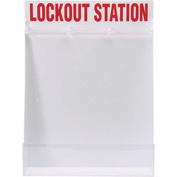 Brady - Empty Polystyrene Lockout Device & Tag Station - Apex Tool & Supply