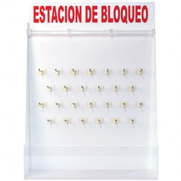 Brady - Empty Polystyrene Lockout Device Station - Apex Tool & Supply