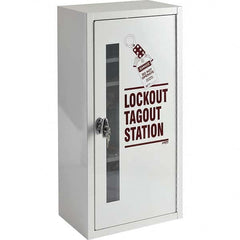 Brady - Empty Steel Lockout Device & Tag Station - Apex Tool & Supply