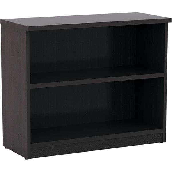 ALERA - Bookcases Height (Inch): 29-1/2 Color: Espresso - Apex Tool & Supply