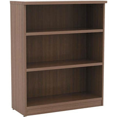 ALERA - Bookcases Height (Inch): 39-3/4 Color: Walnut - Apex Tool & Supply