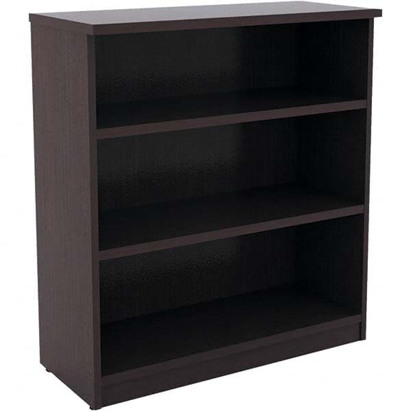 ALERA - Bookcases Height (Inch): 39-3/4 Color: Espresso - Apex Tool & Supply