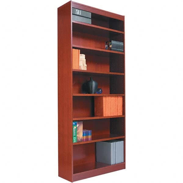 ALERA - Bookcases Height (Inch): 72 Color: Medium Cherry - Apex Tool & Supply
