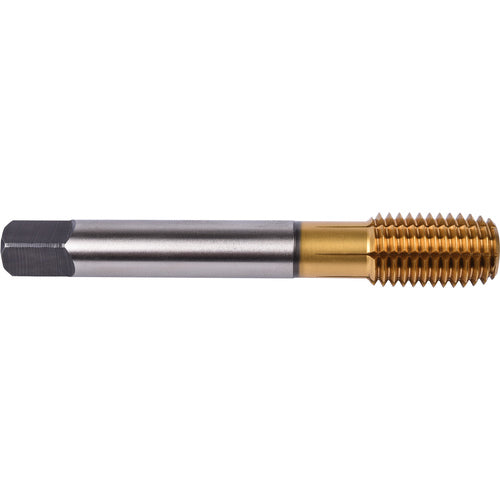 ‎1/2″- 20 Union Butterfield HSS-PM TiN/Top Applix UNF UNF Machine Forming Tap Fluteless DIN/ANSI E-code # 1691AP1/2X20 - Exact Industrial Supply