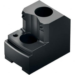 Schunk - 8" Max Chuck Diam 1.5mm x 60° Serrated Hard Lathe Chuck Top Jaws - Apex Tool & Supply