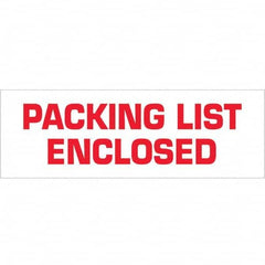 Tape Logic - Shipping & DOT Labels Message Type: Shipping Label Legend: Packing List Enclosed - Apex Tool & Supply