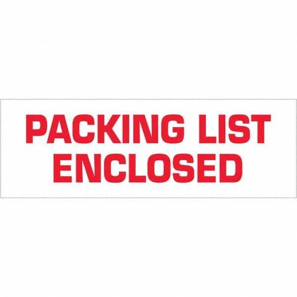 Tape Logic - Shipping & DOT Labels Message Type: Shipping Label Legend: Packing List Enclosed - Apex Tool & Supply