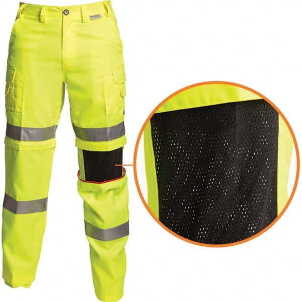 Stanco Safety Products - Lime & Yellow Polyester & Cotton Hi-Visibility Pants - Apex Tool & Supply