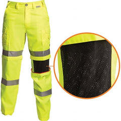 Stanco Safety Products - Lime & Yellow Polyester & Cotton Hi-Visibility Pants - Apex Tool & Supply