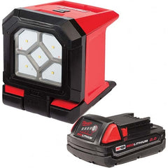 Milwaukee Tool - Cordless Work Lights Voltage: 18 Run Time: Up to 20 hours - Apex Tool & Supply