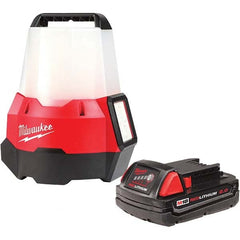 Milwaukee Tool - Cordless Work Lights Voltage: 18 Run Time: Up to 16 Hrs. - Apex Tool & Supply