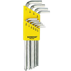 10PC BALL END L-WRENCH SET - Apex Tool & Supply