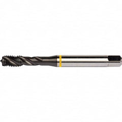DORMER - 1/2-13 UNC 3 Flute 2B Semi-Bottoming Spiral Flute Tap - Apex Tool & Supply