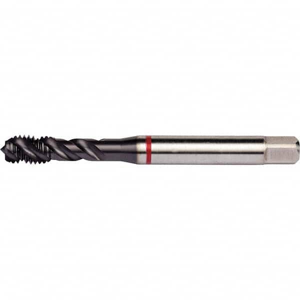 DORMER - 7/8-9 UNC 4 Flute 2B Semi-Bottoming Spiral Flute Tap - Apex Tool & Supply