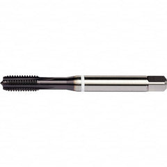 DORMER - 7/8-9 UNC 2BX 4 Flute TiAlN Finish Cobalt Machine Tap - Apex Tool & Supply