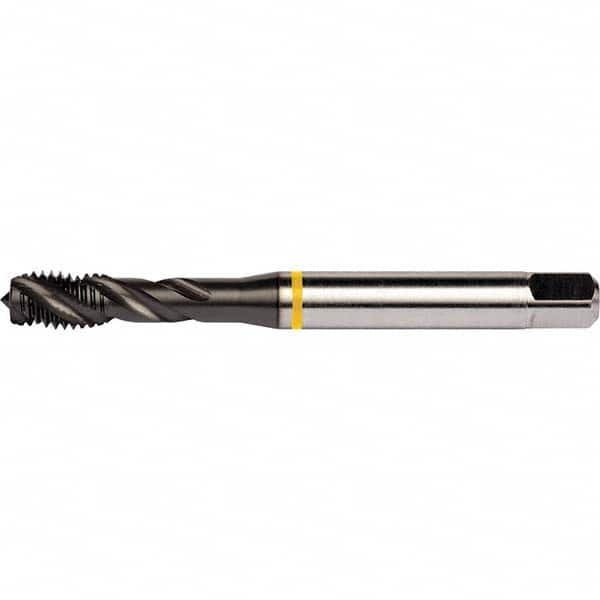 DORMER - 3/8-24 UNF 3 Flute 2B Semi-Bottoming Spiral Flute Tap - Apex Tool & Supply