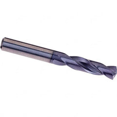 DORMER - 1/4" 140° Spiral Flute Solid Carbide Screw Machine Drill Bit - Apex Tool & Supply