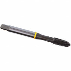 DORMER - #8-32 UNF 2B 4 Flute TiAlN Top Finish PM Cobalt Spiral Point Tap - Apex Tool & Supply