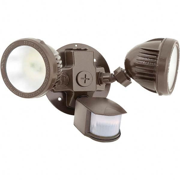 Hubbell Lighting - Motion Sensing Light Fixtures Detection Angle: 180 Number of Heads: 2 - Apex Tool & Supply