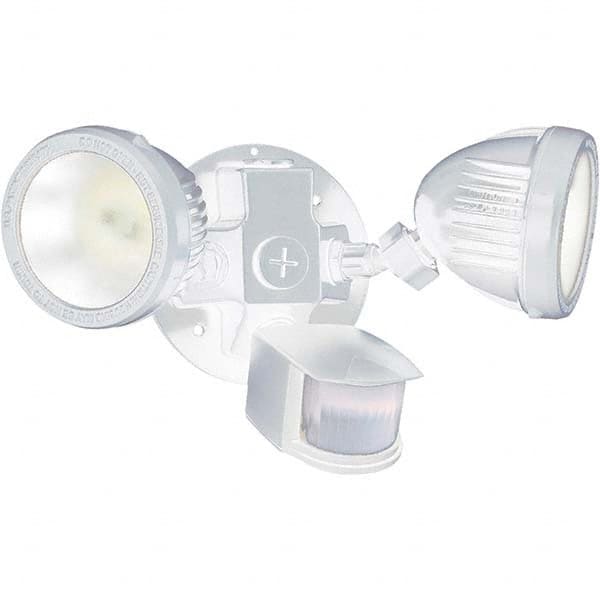 Hubbell Lighting - Motion Sensing Light Fixtures Detection Angle: 180 Number of Heads: 2 - Apex Tool & Supply