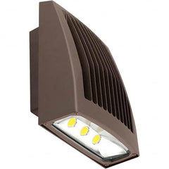 Hubbell Lighting - Wall Pack Light Fixtures Lamp Type: LED Wattage: 80 - Apex Tool & Supply