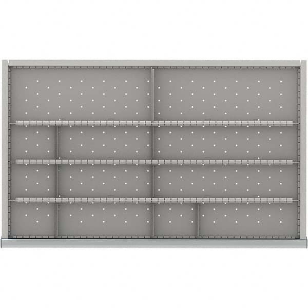 LISTA - 12-Compartment Drawer Divider Layout for 3.15" High Drawers - Apex Tool & Supply