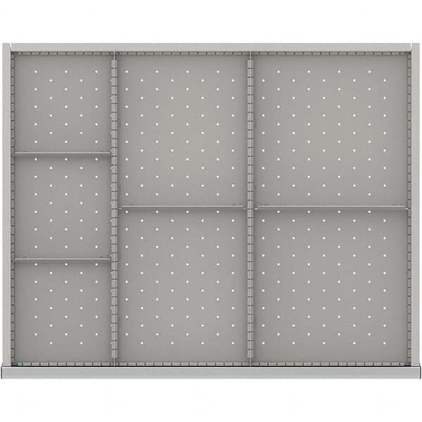 LISTA - 7-Compartment Drawer Divider Layout for 3.15" High Drawers - Apex Tool & Supply