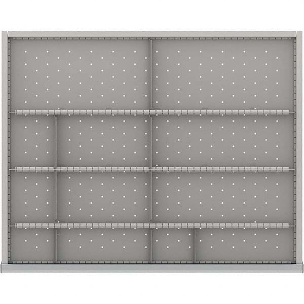 LISTA - 12-Compartment Drawer Divider Layout for 3.15" High Drawers - Apex Tool & Supply