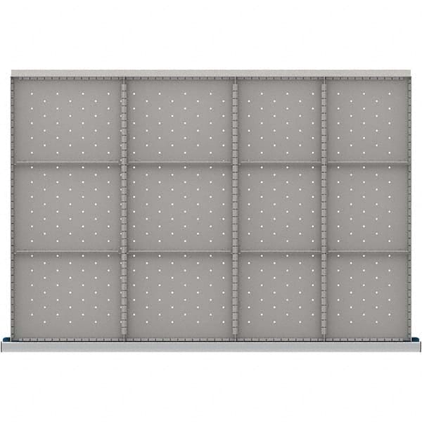 LISTA - 12-Compartment Drawer Divider Layout for 3.15" High Drawers - Apex Tool & Supply