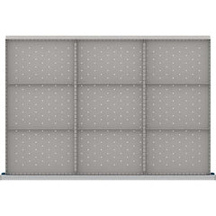 LISTA - 9-Compartment Drawer Divider Layout for 3.15" High Drawers - Apex Tool & Supply