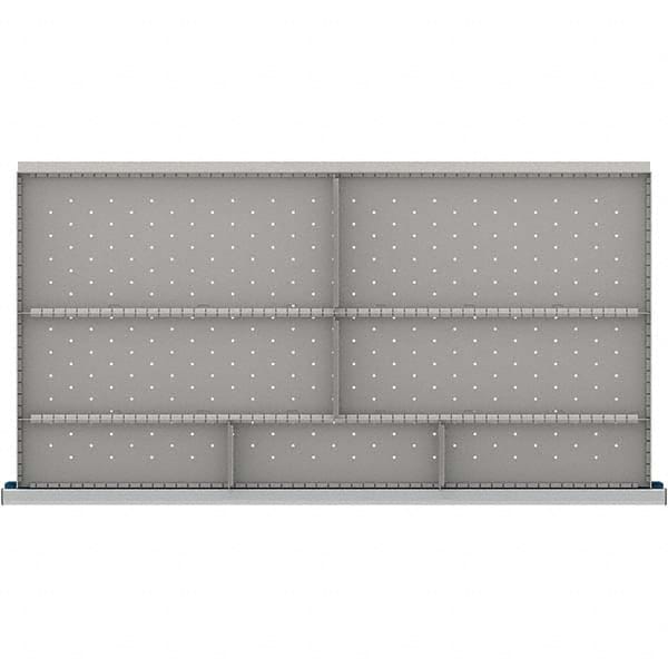 LISTA - 7-Compartment Drawer Divider Layout for 3.15" High Drawers - Apex Tool & Supply