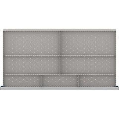 LISTA - 7-Compartment Drawer Divider Layout for 3.15" High Drawers - Apex Tool & Supply