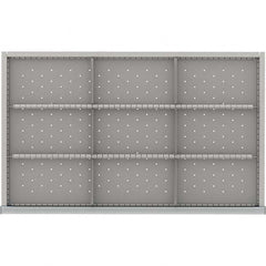 LISTA - 9-Compartment Drawer Divider Layout for 3.15" High Drawers - Apex Tool & Supply