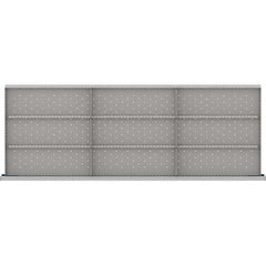 LISTA - 9-Compartment Drawer Divider Layout for 3.15" High Drawers - Apex Tool & Supply