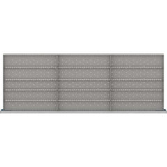 LISTA - 15-Compartment Drawer Divider Layout for 3.15" High Drawers - Apex Tool & Supply