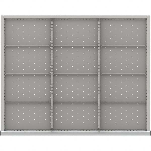 LISTA - 12-Compartment Drawer Divider Layout for 3.15" High Drawers - Apex Tool & Supply