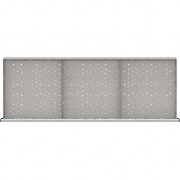 LISTA - 3-Compartment Drawer Divider Layout for 3.15" High Drawers - Apex Tool & Supply