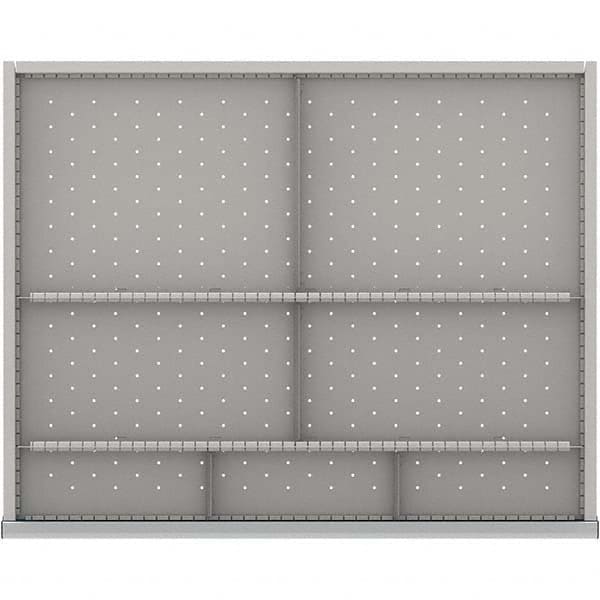 LISTA - 7-Compartment Drawer Divider Layout for 3.15" High Drawers - Apex Tool & Supply