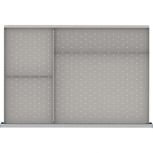 LISTA - 4-Compartment Drawer Divider Layout for 3.15" High Drawers - Apex Tool & Supply