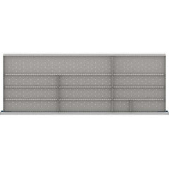 LISTA - 12-Compartment Drawer Divider Layout for 3.15" High Drawers - Apex Tool & Supply