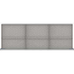 LISTA - 6-Compartment Drawer Divider Layout for 3.15" High Drawers - Apex Tool & Supply