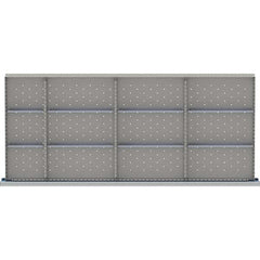 LISTA - 12-Compartment Drawer Divider Layout for 3.15" High Drawers - Apex Tool & Supply
