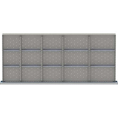 LISTA - 15-Compartment Drawer Divider Layout for 3.15" High Drawers - Apex Tool & Supply