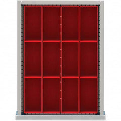 LISTA - 12-Compartment Drawer Divider Layout for 3.15" High Drawers - Apex Tool & Supply