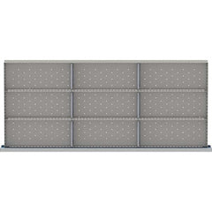 LISTA - 9-Compartment Drawer Divider Layout for 3.15" High Drawers - Apex Tool & Supply