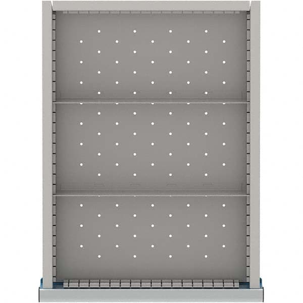 LISTA - 3-Compartment Drawer Divider Layout for 3.15" High Drawers - Apex Tool & Supply