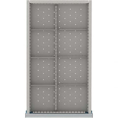 LISTA - 8-Compartment Drawer Divider Layout for 3.15" High Drawers - Apex Tool & Supply