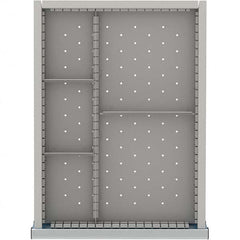 LISTA - 5-Compartment Drawer Divider Layout for 3.15" High Drawers - Apex Tool & Supply