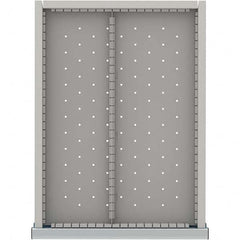 LISTA - 2-Compartment Drawer Divider Layout for 3.15" High Drawers - Apex Tool & Supply