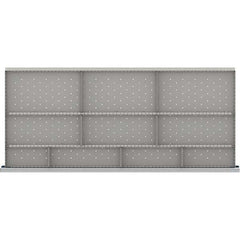 LISTA - 10-Compartment Drawer Divider Layout for 3.15" High Drawers - Apex Tool & Supply